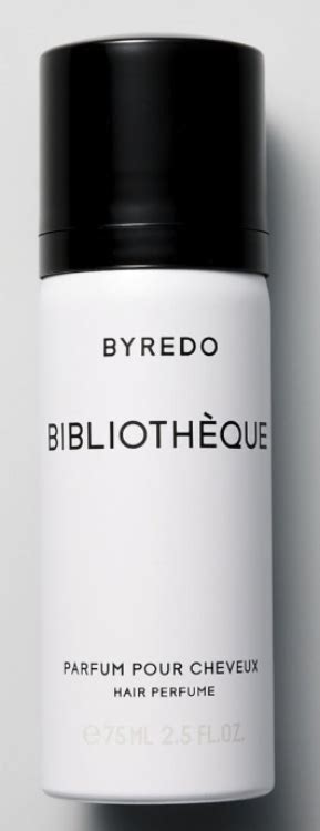 byredo bibliotheque hair perfume.